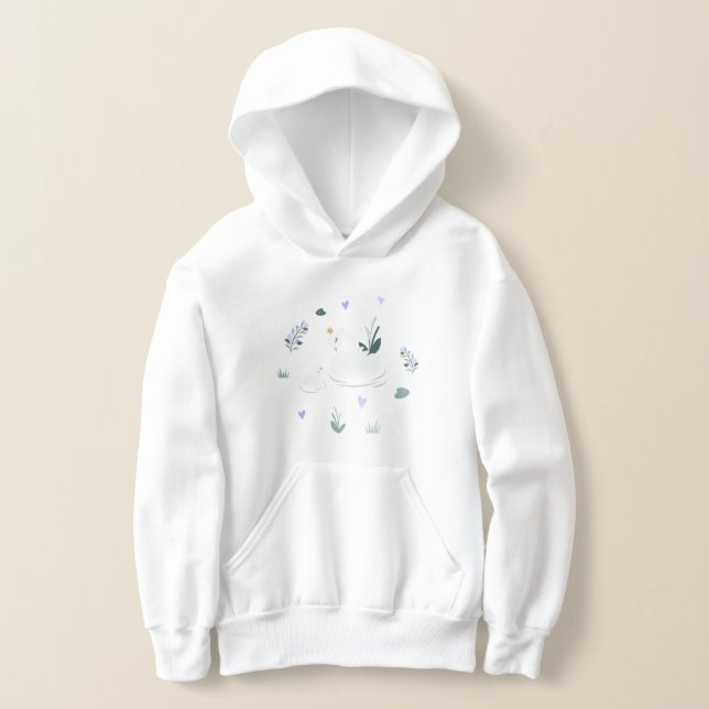 Den Kronade Svanen T Shirt (Laydown)