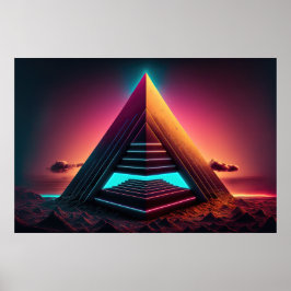 Den kryptiska citademin: en glapp in i en annan Di Poster