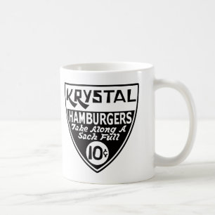 Den Krystal 10 centen skyddar Kaffemugg