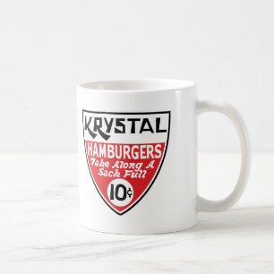 Den Krystal 10 centen skyddar Kaffemugg