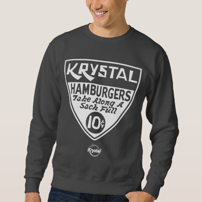 Den Krystal 10 centen skyddar Sweatshirt (Framsida)