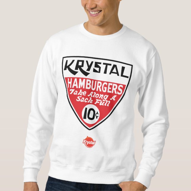 Den Krystal 10 centen skyddar Sweatshirt (Framsida)