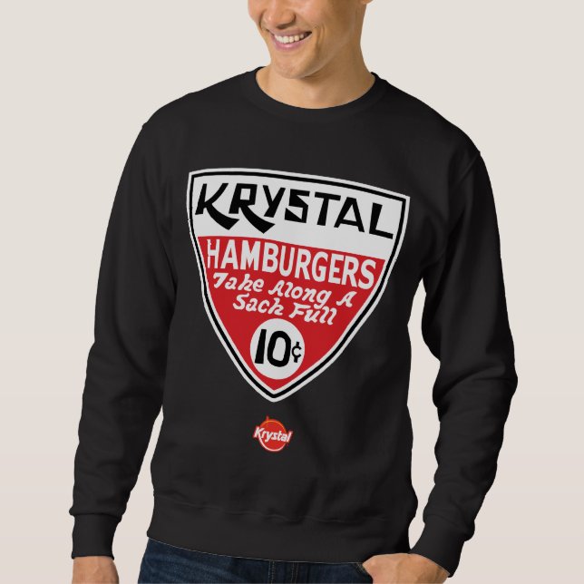 Den Krystal 10 centen skyddar Sweatshirt (Framsida)