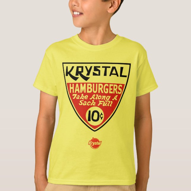 Den Krystal 10 centen skyddar T Shirt (Framsida)