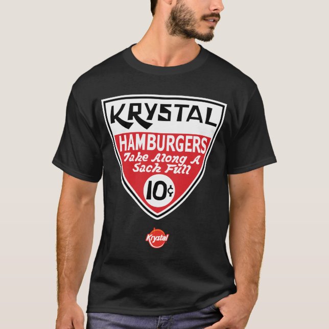 Den Krystal 10 centen skyddar T-shirt (Framsida)