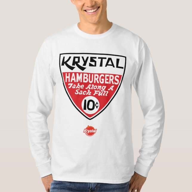 Den Krystal 10 centen skyddar T Shirt (Framsida)