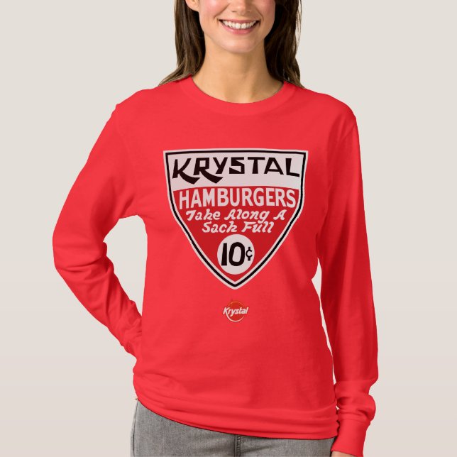 Den Krystal 10 centen skyddar Tee (Framsida)
