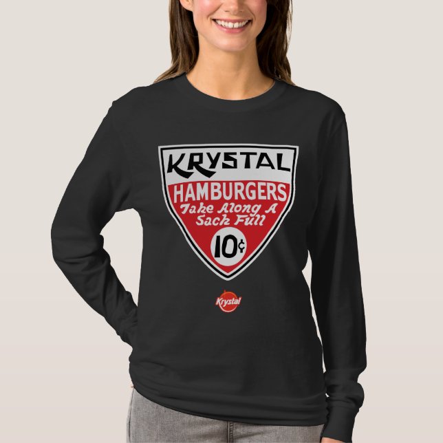 Den Krystal 10 centen skyddar Tee Shirt (Framsida)