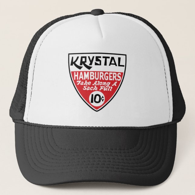 Den Krystal 10 centen skyddar Truckerkeps (Framsida)