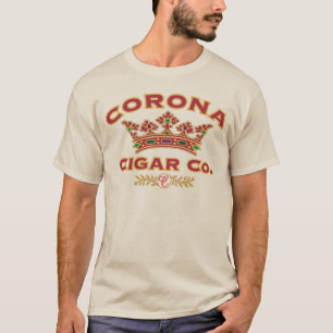 Den kubanska cigarren utrustar t-shirt