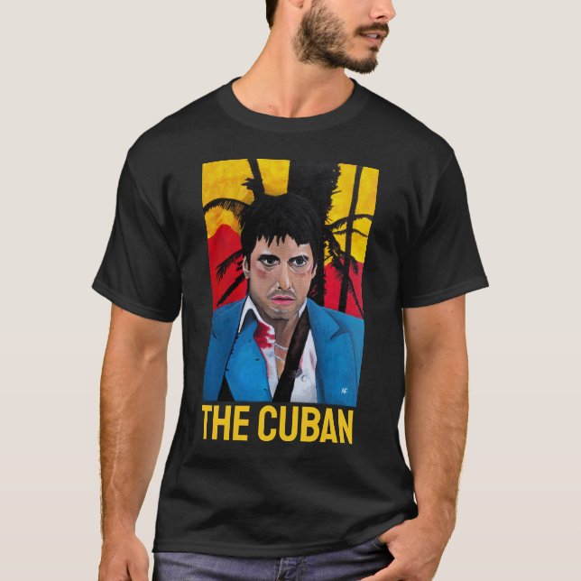 Den kubanska målningen av Alfred Fox T Shirt (Framsida)