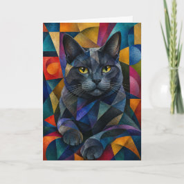Den kubistiska katten kort