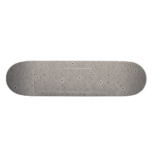 Den kulhål & diamanten pläterar skateboard bräda 20,5 cm