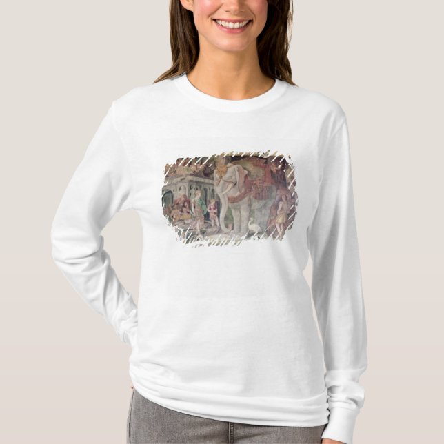 Den kungliga elefanten tee shirt (Framsida)