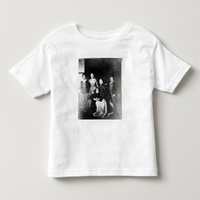 Den kungliga familjen tee (Framsida)