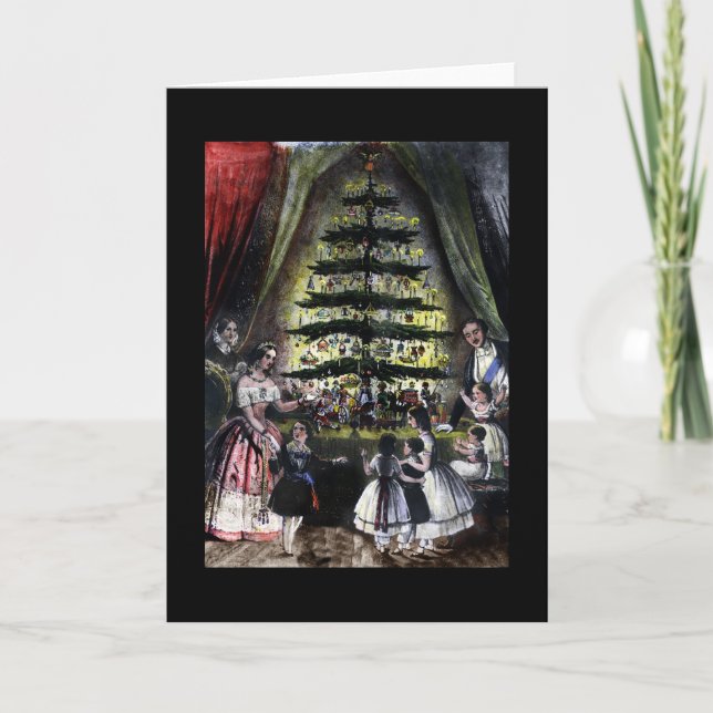 Den kungliga julgranen helgkort (Framsida)