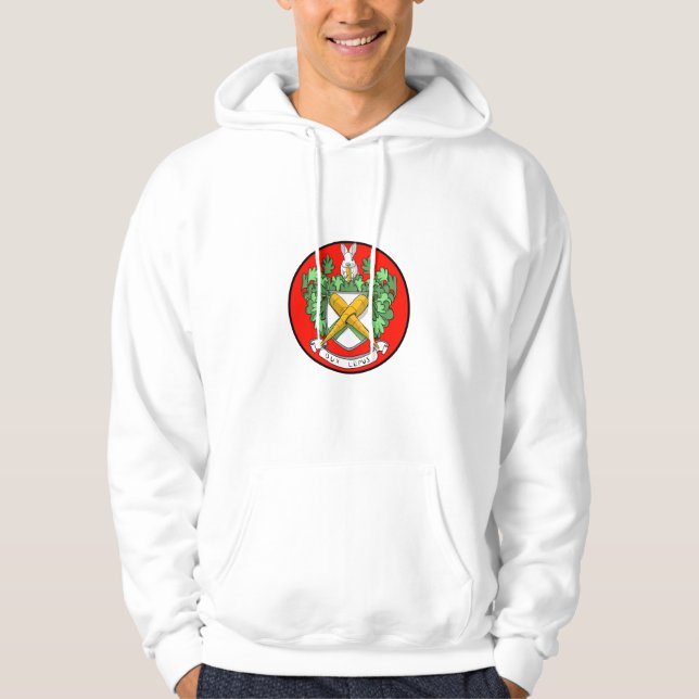 Den Kungliga Kaninen Hoodie (Framsida)