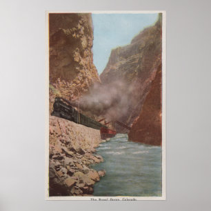 Den kungliga klyftan, CO - beskåda av floden för Poster