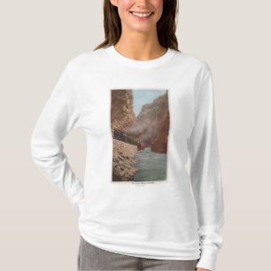 Den kungliga klyftan, CO - beskåda av floden för Tee Shirt