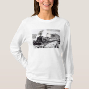 Den kungliga Scoten, intercity lokomotiv T-shirt