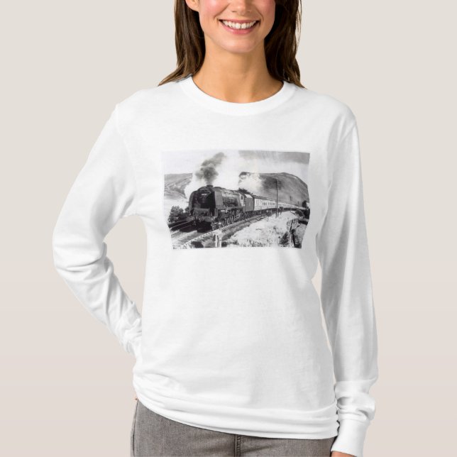 Den kungliga Scoten, intercity lokomotiv T-shirt (Framsida)