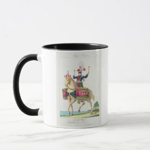 Den kungliga vakten: en Kettledrummer av Mugg