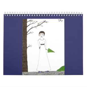 Den kusliga & gulliga Jane Austen kalendern Kalender