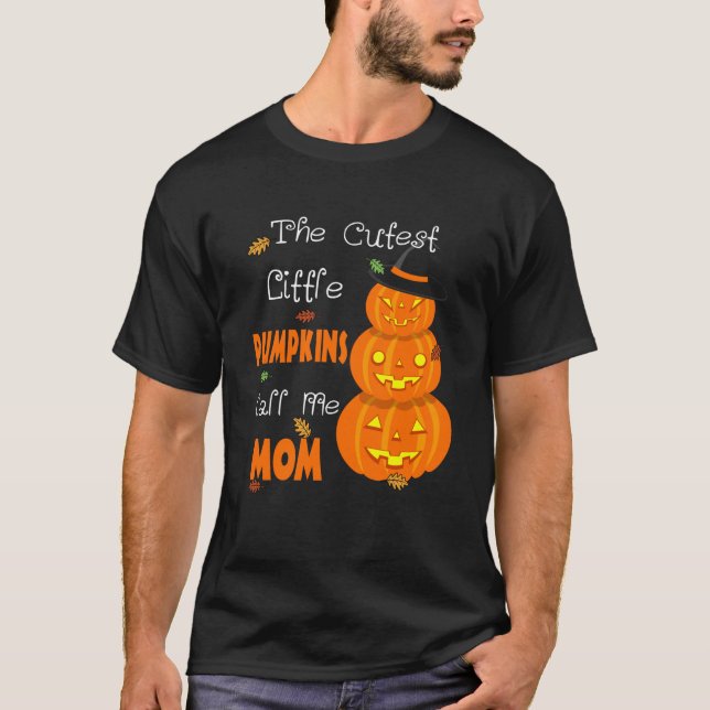 Den kutaste lilla dockan kallar mig Mamma Hallowee T Shirt (Framsida)