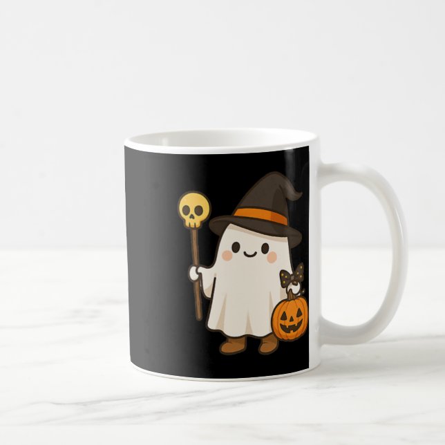 Den kutaste lilla pumpkins kallar mig Dada Funny H Kaffemugg (Höger)