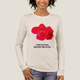 Den kvicka rustningsrosen långärmad tee