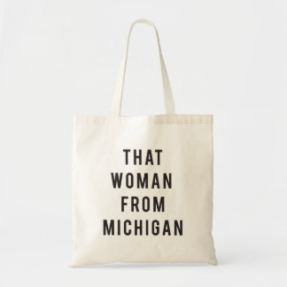 Den kvinnan från Michigan Tote Bag Tygkasse