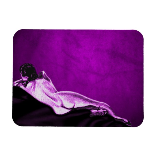 Den Kvinnliga Formen Magnet (Horisontell)