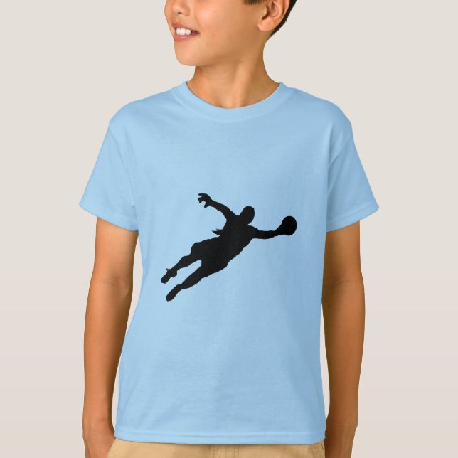 (den kvinnliga) Goaliesparan Tee (Framsida)