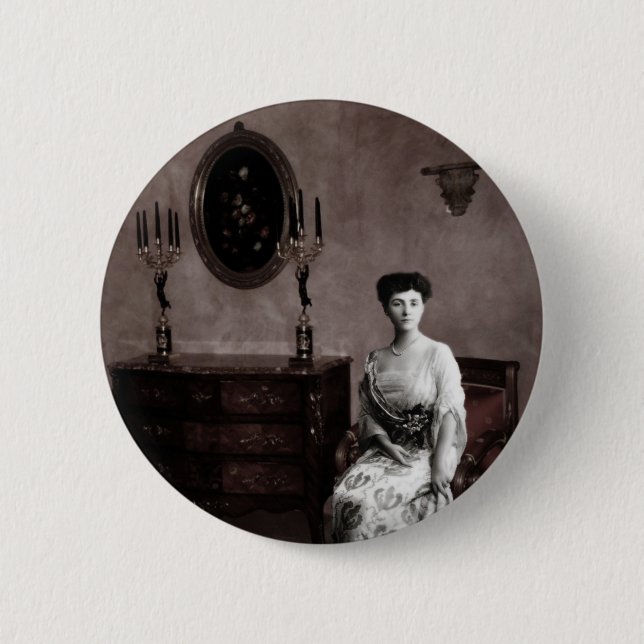 Den kvinnliga spöken knapp (Framsida)