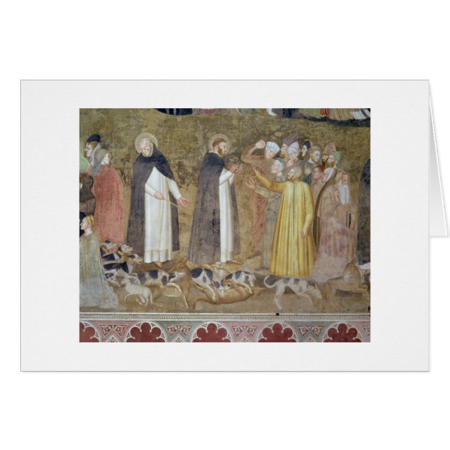 Den kyrkliga kämpen och det triumfera, hälsningskort (Framsidan Horizontal)