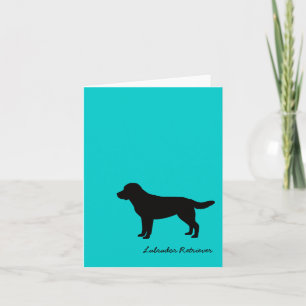 Den Labrador retrieveren noterar kort