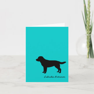 Den Labrador retrieveren noterar kort