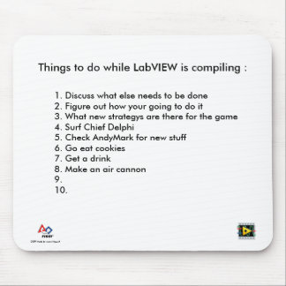 Den LabVIEW musen vadderar Musmatta