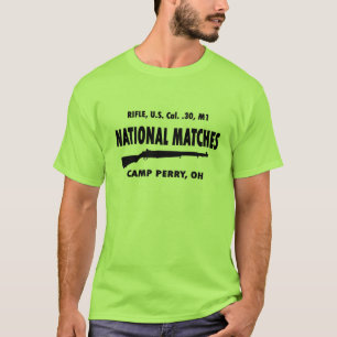 Den lägerPerry medborgare matchar M1 Garand Tee Shirt