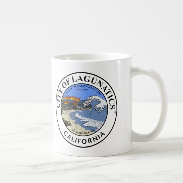 Den Lagunatics fåniget förseglar Kaffemugg (Höger)