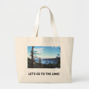 Den Lake Tahoe stranden hänger lös, Jumbo Tygkasse
