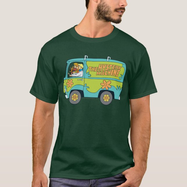Den Lämnat av Mystoppet Maskin som  Tee Shirt (Framsida)