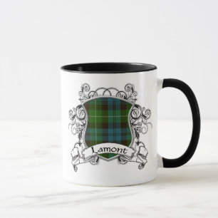 Den Lamont tartanen skyddar Mugg