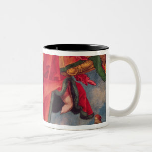Den Landauer altarpiecen, all Saintsdag, 1511 2 Två-Tonad Mugg