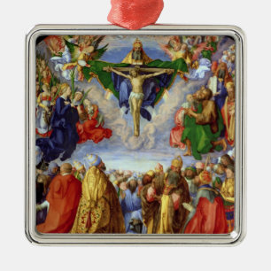 Den Landauer altarpiecen, all Saintsdag, 1511 Julgransprydnad Metall