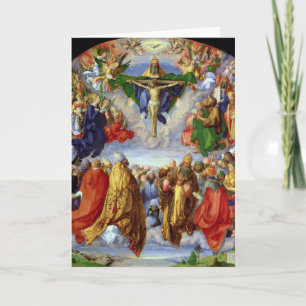 Den Landauer altarpiecen, all Saintsdag, 1511 Kort