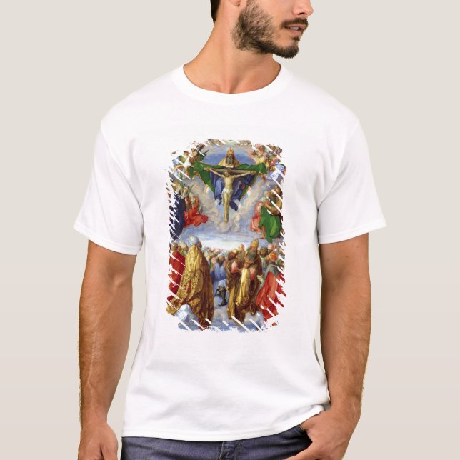 Den Landauer altarpiecen, all Saintsdag, 1511 T-shirt (Framsida)