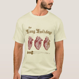 Den långa helgdagar: Hjärtabehållareskjorta T Shirt