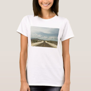 Den långa raka vägen till och med mexicanska Baj Tee Shirt