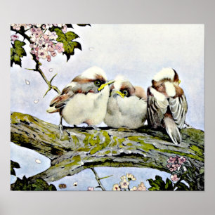 Den långa turen, Edward Julius Detmold Poster